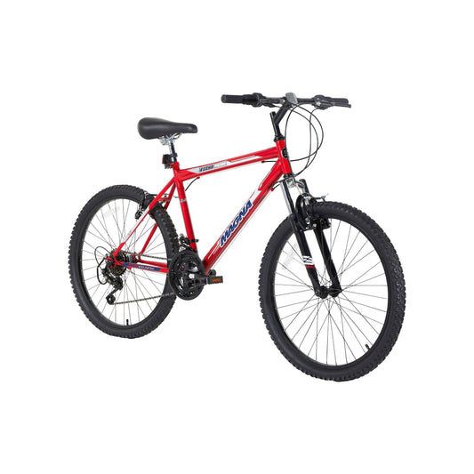 24 inch Magna Boys Echo Ridge Bike with Front Shock Fork Red