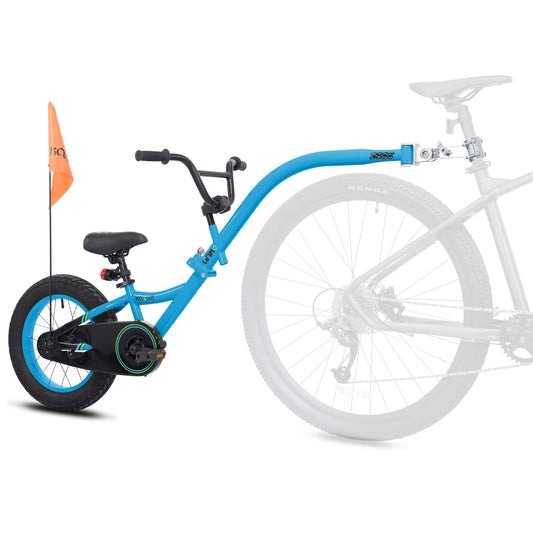 16 Kazam Link Trailer Bike, Blue